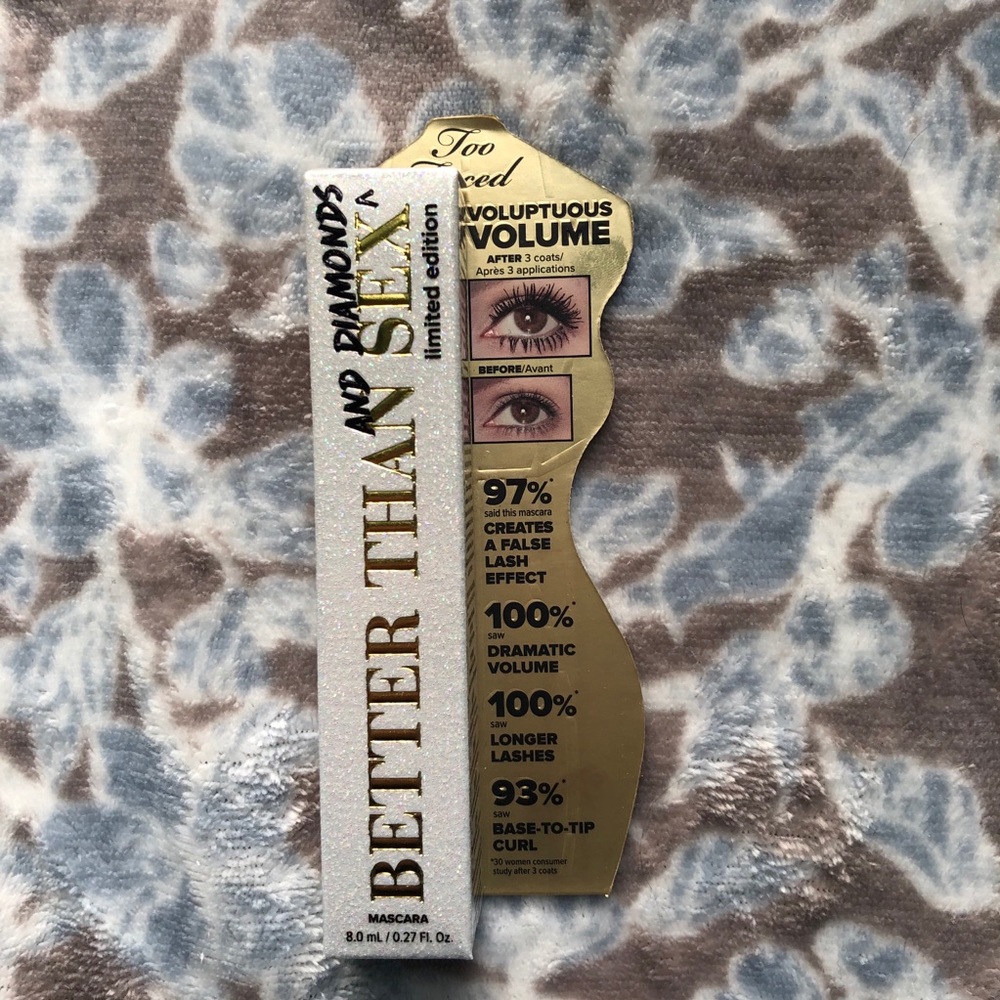 Deadstock Too Faced better than sex mascara
